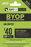 $40 Prepaid Airtime Card and SIM Card