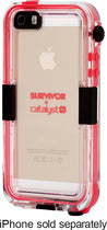 Survivor Catalyst Waterproof Case for Apple® iPhone® 5 and 5s - Pink/Clear