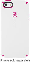 CandyShell + Faceplate Case for Apple® iPhone® 5 and 5s - White/Pink