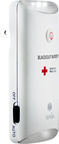 American Red Cross Blackout Buddy Rechargeable Emergency Flashlight - White