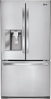 30.7 Cu. Ft. French Door Refrigerator with Thru-the-Door Ice and Water - Stainless-Steel