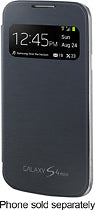S-View Cover for Samsung Galaxy S 4 Mini Cell Phones - Black