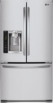 24.7 Cu. Ft. French Door Refrigerator with Thru-the-Door Ice and Water - Stainless-Steel