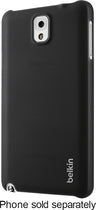 Shield Sheer Case for Samsung Galaxy Note 3 Cell Phones - Black