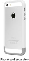 Frame Case for Apple® iPhone® 5 and 5s - White/Gray