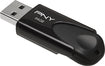 Attaché 64GB USB 2.0 Flash Drive - Black/Clear