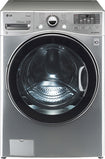 4.0 Cu. Ft. 12-Cycle High-Efficiency Steam Front-Loading Washer - Graphite Steel