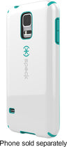 CandyShell Case for Samsung Galaxy S 5 Cell Phones - Nickel White/Blue
