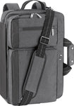 Urban Convertible Laptop Briefcase Backpack - Gray