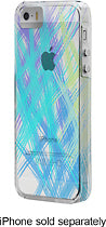 Naked Print Case for Apple® iPhone® 5 and 5s - Clear/Blue/Green