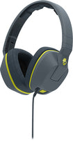 Crusher Over-the-Ear Headphones - Gray/Lime