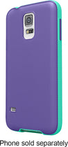 AIR PROTECT Grip Candy SE Case for Samsung Galaxy S 5 Cell Phones - Purple/Jade