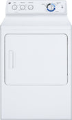 7.0 Cu. Ft. 9-Cycle Electric Dryer - White-on-White