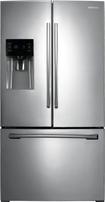 25.6 Cu. Ft. French Door Refrigerator with Thru-the-Door Ice and Water - Stainless-Steel