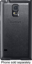 Wallet Flip Cover for Samsung Galaxy S 5 Cell Phones - Black