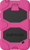Survivor Case for Samsung Galaxy Tab 4 7" - Black/Pink