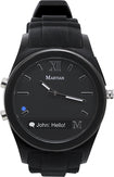 Notifier Smart Watch for Select Android and Apple® iOS Cell Phones - Black