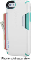 Shellcard Case for Apple® iPhone® 5c - White/Blue
