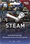Steam Wallet Card ($50)