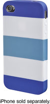 Case for Apple® iPhone® 4 and 4S - Blue/White