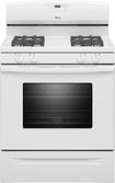 30" Self-Cleaning Freestanding Gas Range - White