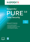 Kaspersky PURE 3.0 Total Security (3-Device) (1-Year Subscription) - Windows