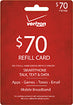 $70 Top-Up Prepaid Card