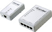 Powerline Ethernet Adapter and 4-Port Hub