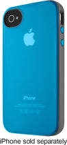 Grip Candy Sheer Case for Apple® iPhone® 4 and 4S - Teal/Silver