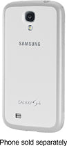 Protective Cover + Case for Samsung Galaxy S 4 Mobile Phones - White