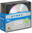 10-Pack 52x CD-R Discs with Jewel Cases