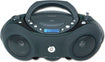 Portable CD/CD-R/RW Boombox with AM/FM Radio - Black