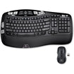 MK550 Wireless Wave Keyboard and Mouse - Black