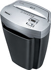 Powershred W-11C 11-Sheet Crosscut Shredder - Black/Silver