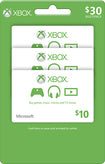 $10 Xbox Gift Card (3-Pack)