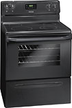 30" Freestanding Electric Range - Black