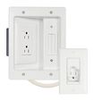 In-Wall Power Kit for Flat-Panel TVs
