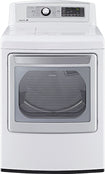 7.3 Cu. Ft. 14-Cycle Ultralarge-Capacity Steam Electric Dryer - White