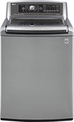 5.2 Cu. Ft. 14-Cycle Mega-Capacity High-Efficiency Steam Top-Loading Washer - Graphite Steel
