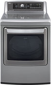 7.3 Cu. Ft. 14-Cycle Ultralarge-Capacity Steam Electric Dryer - Graphite Steel