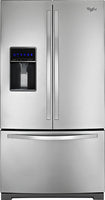 26.1 Cu. Ft. French Door Refrigerator with Thru-the-Door Ice and Water - Stainless-Steel