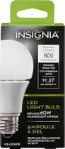 800-Lumen, 10.5W A19 LED Light Bulb, 60W Equivalent - Warm White