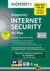 Kaspersky Internet Security for Mac (3-Device) (1-Year Subscription) - Mac/Windows