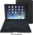 ZAGGkeys Folio Case and Bluetooth Keyboard for Apple® iPad® Air - Black