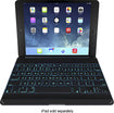 ZAGGkeys Cover and Bluetooth Keyboard for Apple® iPad® Air - Space Gray