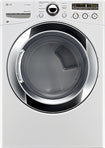 SteamDryer 7.3 Cu. Ft. 9-Cycle Ultralarge-Capacity Steam Electric Dryer - White