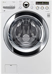 SteamWasher 4.0 Cu. Ft. 9-Cycle Ultralarge-Capacity High-Efficiency Steam Front-Loading Washer - White