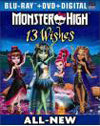 Monster High: 13 Wishes (2 Disc) (Ultraviolet Digital Copy) (Blu-ray Disc)