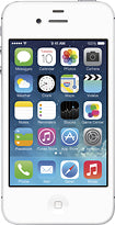 iPhone 4s 8GB Cell Phone - White (Verizon Wireless)