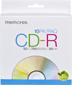 52x CD-R Discs (10-Pack)